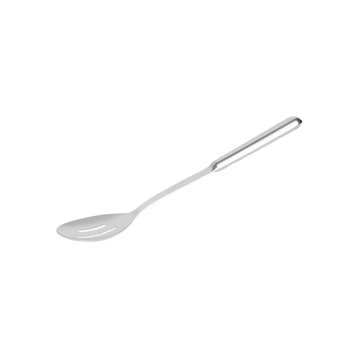 Chef Inox Slotted Salad Spoon Hollow Handle S/S 290mm | Chef Link