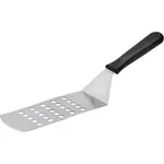 Grill Turner with Black Handle Perforated 200x75x330mm