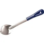 Basting Spoon Solid Stainless Steel Blue Handle 330mm