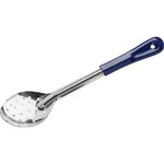Basting Spoon Perforated Stainless Steel Blue Handle 330mm