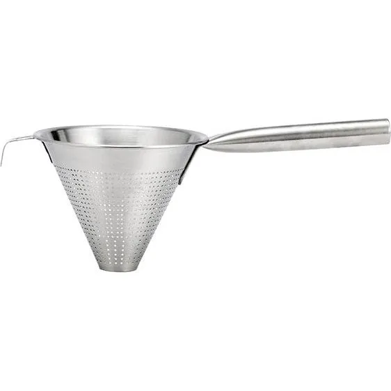 Strainer Conical Pipe Handle Heavy Duty Stainless Steel 160mm