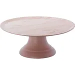 Cake Stand Wood Grain Polycarbonate 297x110mm