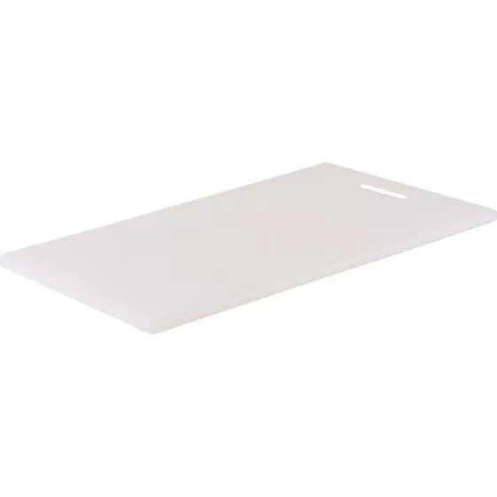Cutting Board Polyethylene White with Handle 200x270x12mm