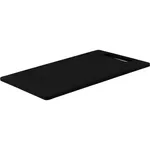Cutting Board Polyethylene Black with Handle 250x400x12mm
