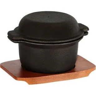 Cast Iron Garlic Prawn Pot 137x115x65mm