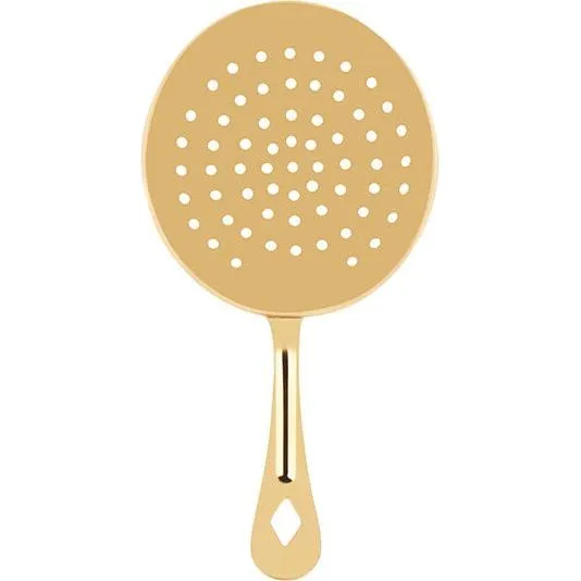 Chef Inox Ice Scoop Round Julep Perforated Plated