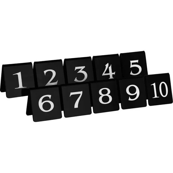 Chef Inox A-Frame Table Number 1-10