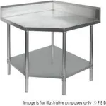 0900-7-WBCB/H - Corner Workbench with 100mm Splashback, 900x900x900mm
