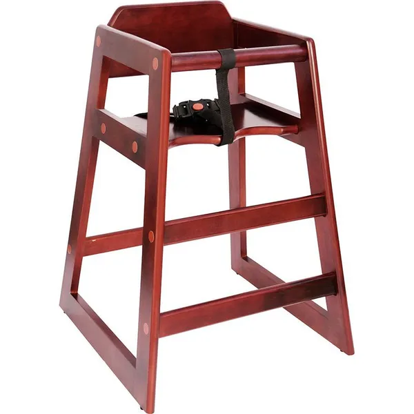 Childrens High Chair Mahogany 513x502x733mm