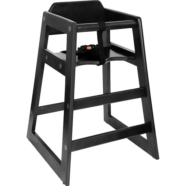 Childrens High Chair Black 513x502x733mm