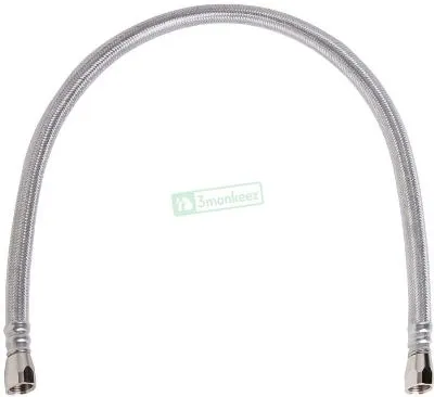 3monkeez Pre Rinse Hose 600mm T-3m2914-C Suits Stainless Cafe Pre Rinse
