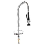 3monkeez Stainless Steel Dual Hob Mounted Pre Rinse Unit