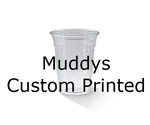 Custom Muddy's Print Clear Pet 475ml / 16oz Cold Drink Cup [1000 Pack]