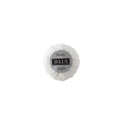 20g D-Lux Bath Soap Pleat Wrap [25 Pack]