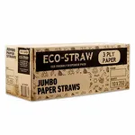Bamboo Jumbo Paper Straws [2500 Pack]