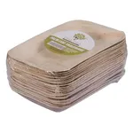 240 X 160mm Rectangle Palm Leaf Plates [25 Pack]