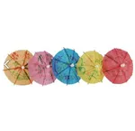 Cocktail Parasol Mixed Colors [100 Pack]