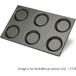Fagor Enamelled Aluminium Pan 6 Pod for Combi Oven