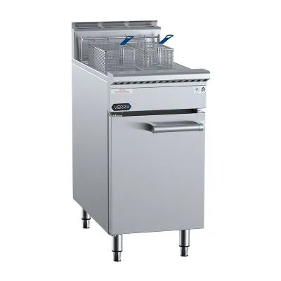 B&s Verro Split Pan Turbo Fryer Vtf-451s