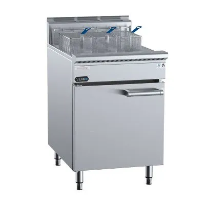 B&s Verro 600mm Single Pan Turbo Fryer Vtf-601