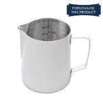 Barista Progear 400ml White Stainless Steel Milk Jug