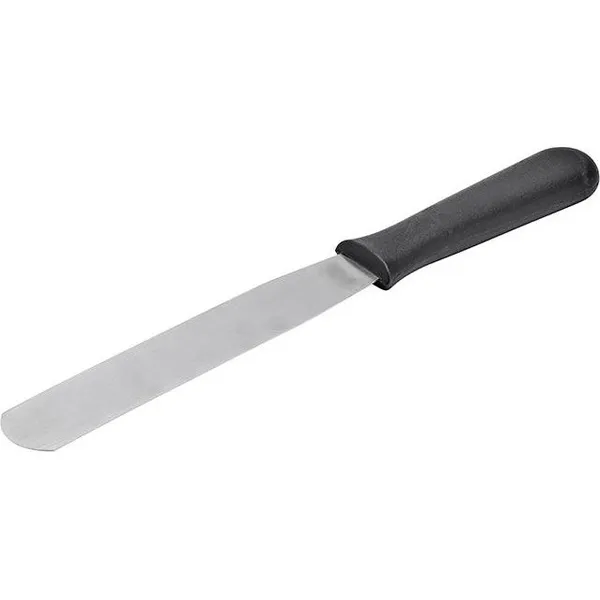 Spatula/Palette Knife Black Handle 180x30mm