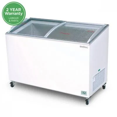 Bromic Display Chest Freezer Angled Glass Top 427l Cf0500atcg