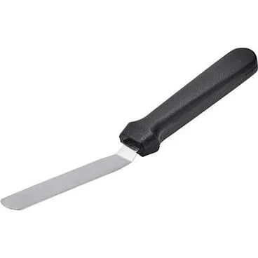 Spatula/Palette Knife Cranked Black Handle 100x18mm