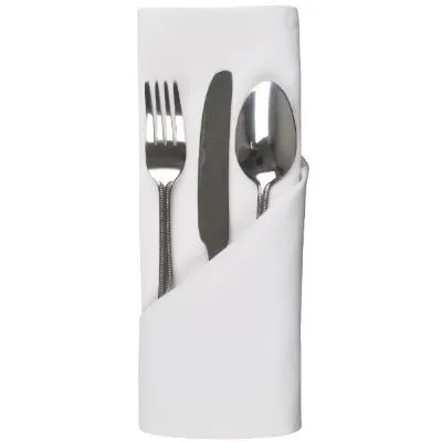 100% Cotton White Momie Napkin 500 X 500 Mm
