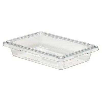 Cambro Camwear Storage Box, Clear, 6.6l