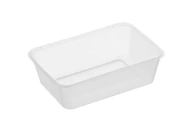 750ml Freezer Rectangular Clear Food Container [50 Pack]