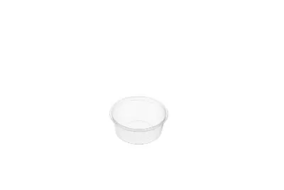 70ml Round Clear Sauce Container [50 Pack]