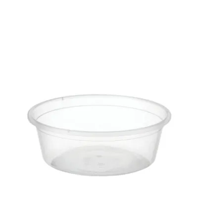 440ml Round Clear Food Container [50 Pack]