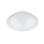 120mm Dome Lid To Suit Round Clear Food Container [50 Pack]