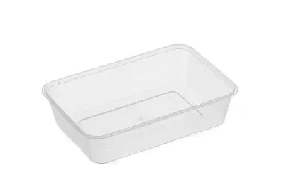 500ml Rectangular Clear Food Container [500 Pack]