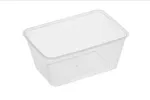 1000ml Rectangular Clear Food Container [500 Pack]