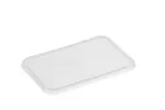 Clear Rectangular Food Container Lid [50 Pack]