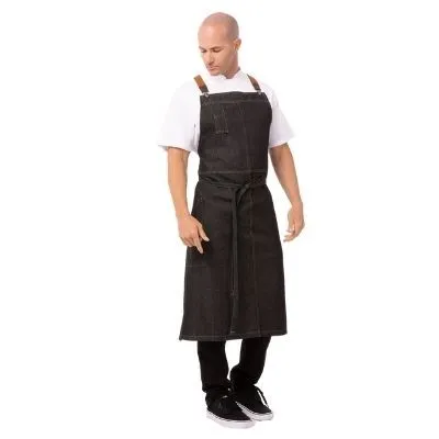 Berkeley Chefs Bib Apron Black