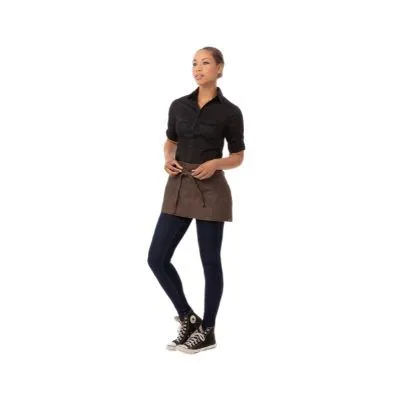 Denver Waist Apron Choc Rust