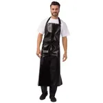 Bib Apron Long PVC — Black