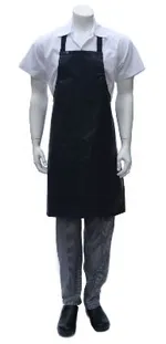 Bib Apron Short PVC — Navy