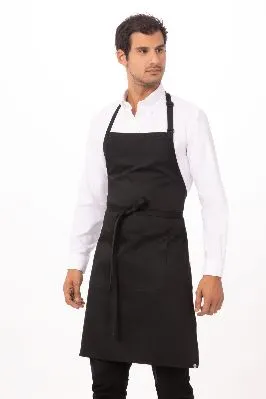 Bib Apron Classic — Black