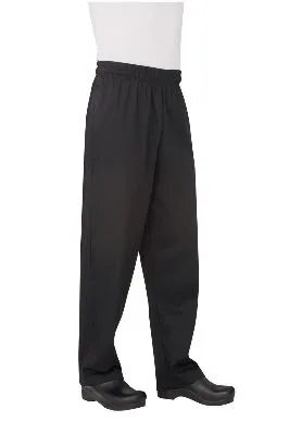 Essential Baggy Pants Black - S