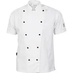 Dnc Traditional Chef Jacket Short Sleeve White [xl] - 200 Gsm, 65% Polyester, 35% Cotton, Sleeve Pen Pocket. 10 Matching Colour Buttons Included As Standard On Jacket. Xxs-4xl (unisex)