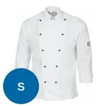 Dnc Traditional Chef Jacket Long Sleeve White [s] - 200 Gsm, 65% Polyester, 35% Cotton, Sleeve Pen Pocket. 10 Matching Colour Buttons Included As Standard On Jacket. Xxs-4xl (unisex)