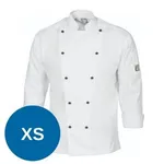Dnc Traditional Chef Jacket Long Sleeve White [xs] - 200 Gsm, 65% Polyester, 35% Cotton, Sleeve Pen Pocket. 10 Matching Colour Buttons Included As Standard On Jacket. Xxs-4xl (unisex)