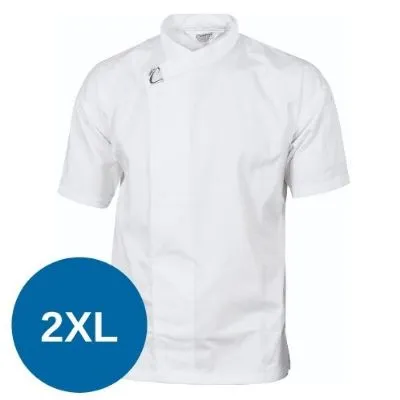 2xl White Tunic - Short Sleeve