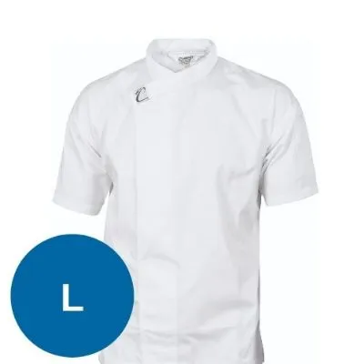 L White Tunic - Short Sleeve