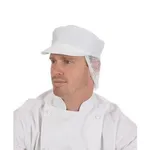 Cap With Net Back - White - One Size Fits All
