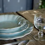 Alentejo Turquoise Round Plate 245mm